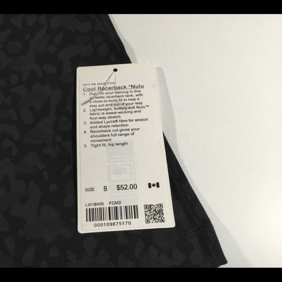 ONE HOUR SALE! NEW Lululemon Cool Racerback *Nulu - Picture 2 of 4